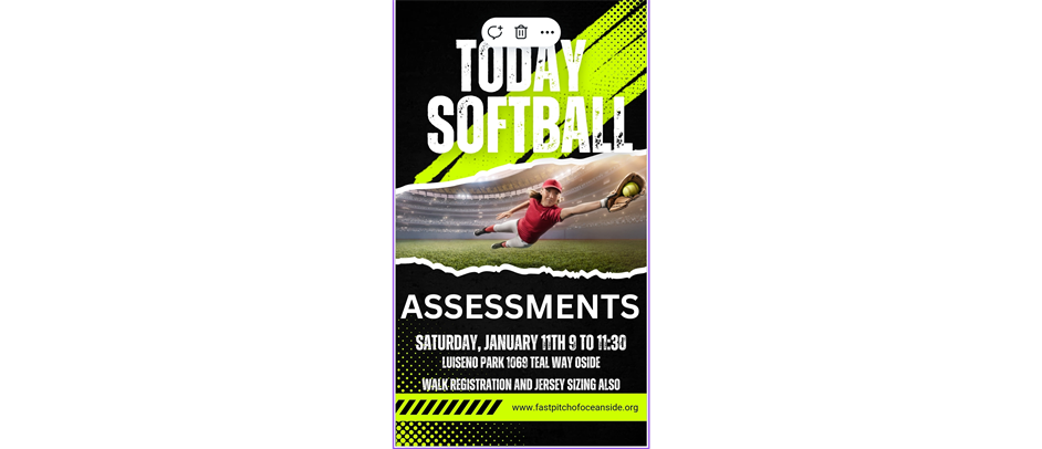 Make up Assessments tonight Wednesday , Jan 15th 6 to 7:30